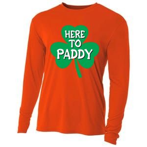 St Patricks Day Is Here Gift Cooling Performance Long Sleeve Crew