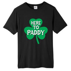 St Patricks Day Is Here Gift Tall Fusion ChromaSoft Performance T-Shirt