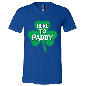 St Patricks Day Is Here Gift V-Neck T-Shirt