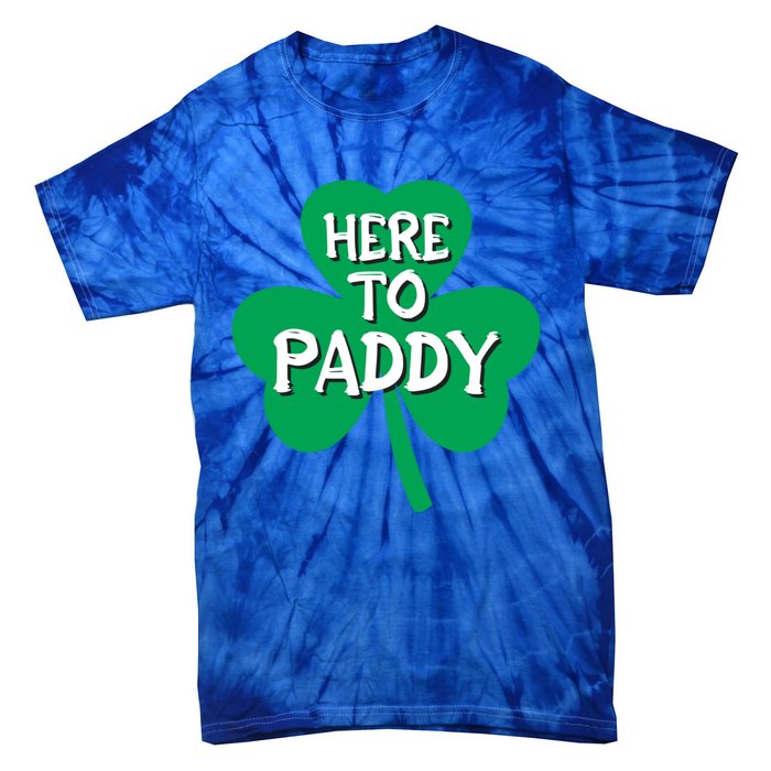 St Patricks Day Is Here Gift Tie-Dye T-Shirt