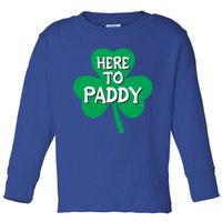 St Patricks Day Is Here Gift Toddler Long Sleeve Shirt