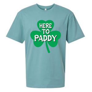 St Patricks Day Is Here Gift Sueded Cloud Jersey T-Shirt