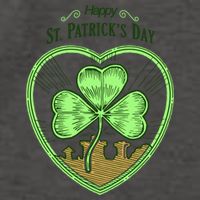 St Patricks Day Irishamerican Tradition Shamrock Gift Vector Backpack