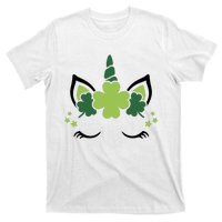 St Patrick's Day Clover Lucky Unicorn T-Shirt