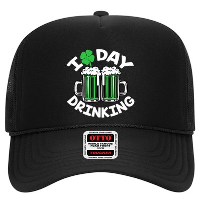 St Patricks Day I Love Day Drinking Funny Gifts Beer Lover Trucker Hat