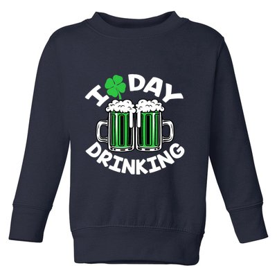 St Patricks Day I Love Day Drinking Funny Gifts Beer Lover Toddler Sweatshirt