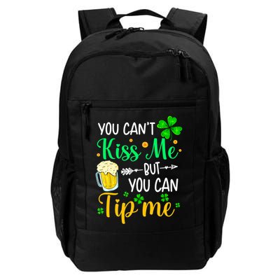 St Patrick's Day Lucky Shamrock Waitress Bartender Waiter Cute Gift Backpack