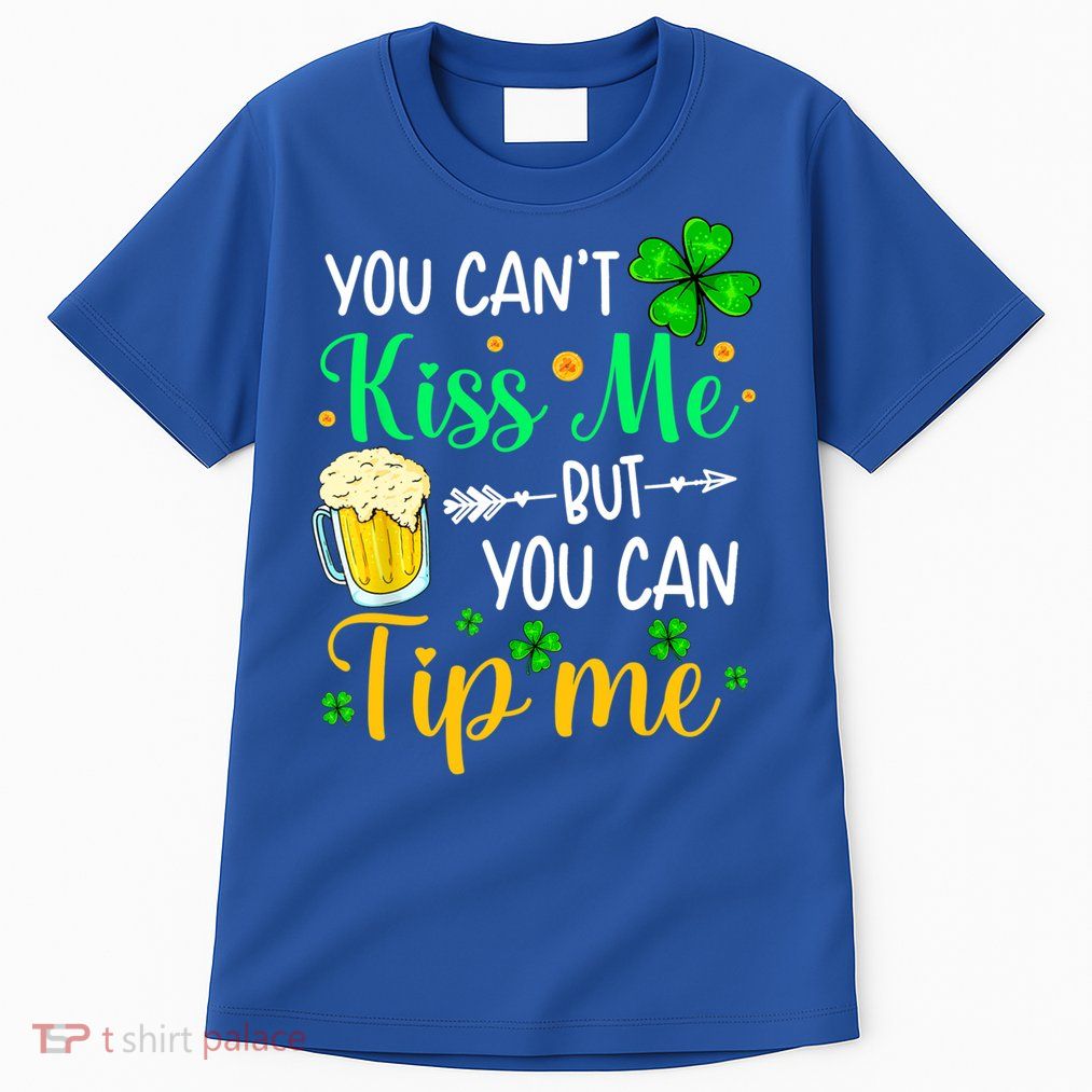 St Patrick's Day Lucky Shamrock Waitress Bartender Waiter Cute Gift Tall T-Shirt