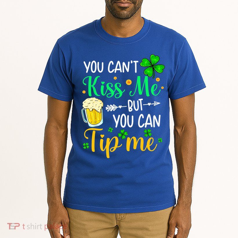 St Patrick's Day Lucky Shamrock Waitress Bartender Waiter Cute Gift Tall T-Shirt