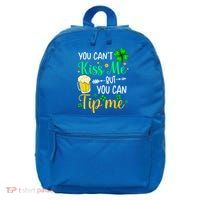 St Patrick's Day Lucky Shamrock Waitress Bartender Waiter Cute Gift 16 in Basic Backpack