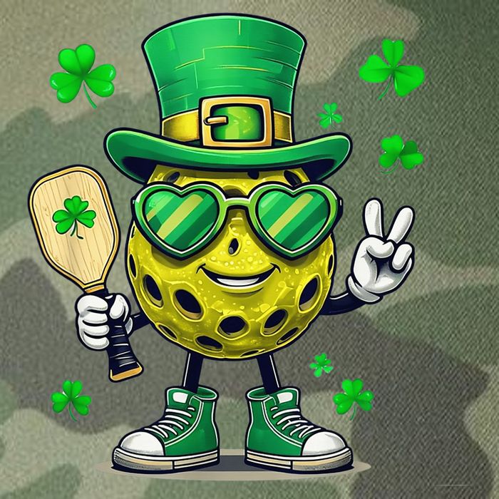 St. Patrick'S Day Lucky Pickleball Irish Shamrock Legacy Tie Dye Trucker Hat