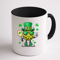 St. Patrick'S Day Lucky Pickleball Irish Shamrock Mug