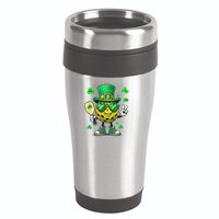 St. Patrick'S Day Lucky Pickleball Irish Shamrock 16oz Travel Tumbler