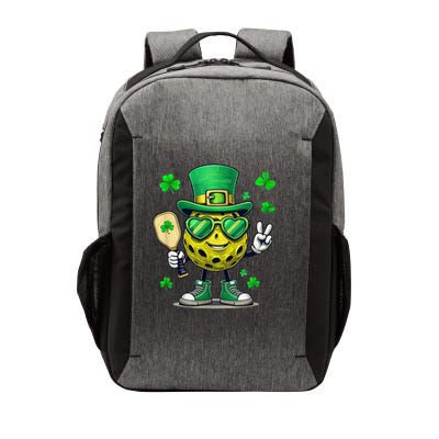 St. Patrick'S Day Lucky Pickleball Irish Shamrock Vector Backpack