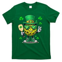 St. Patrick'S Day Lucky Pickleball Irish Shamrock T-Shirt