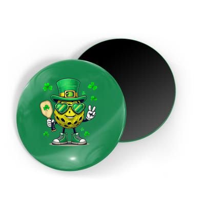 St. Patrick'S Day Lucky Pickleball Irish Shamrock Magnet