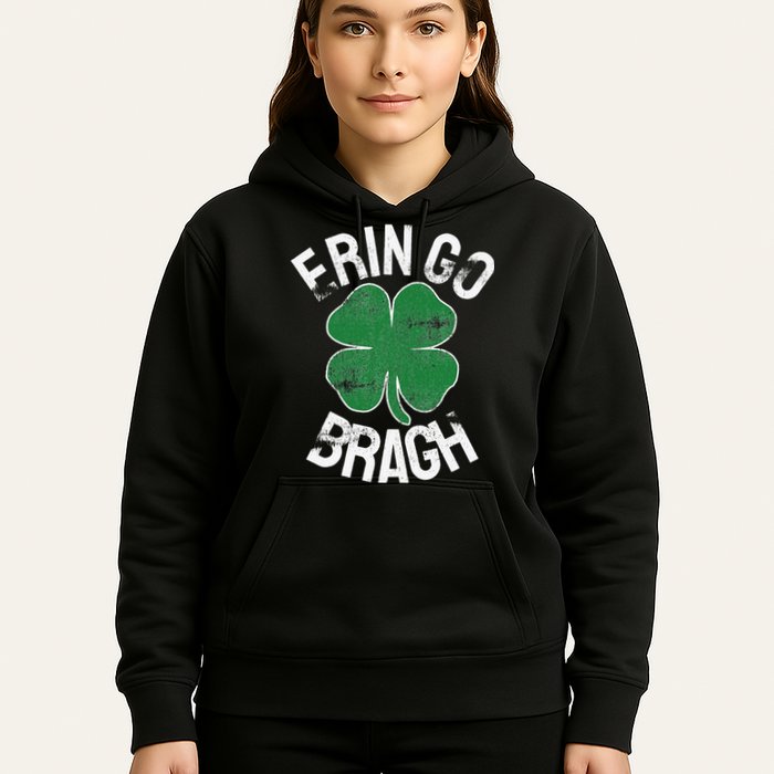 St. Patrick's Day Shamrock Erin Go Bragh Irish Saint Paddy's Hoodie