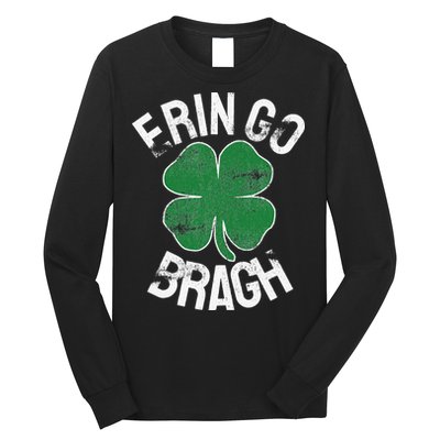 St. Patrick's Day Shamrock Erin Go Bragh Irish Saint Paddy's Long Sleeve Shirt