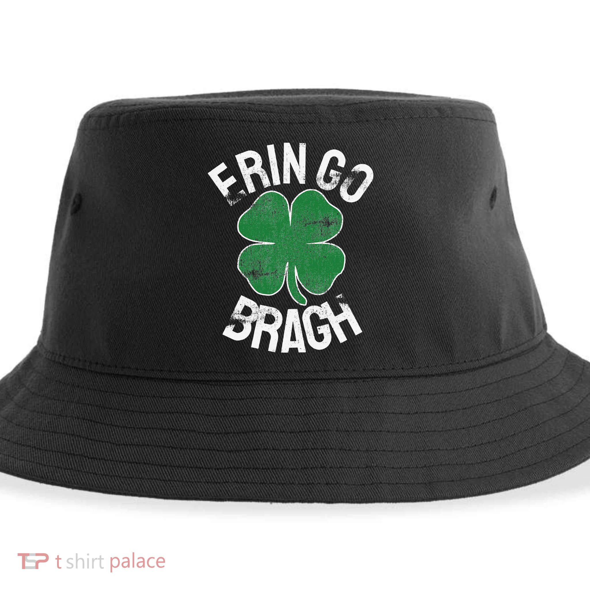 St. Patrick's Day Shamrock Erin Go Bragh Irish Saint Paddy's Sustainable Bucket Hat