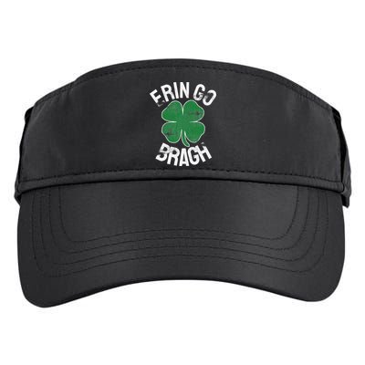 St. Patrick's Day Shamrock Erin Go Bragh Irish Saint Paddy's Adult Drive Performance Visor