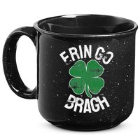 St. Patrick's Day Shamrock Erin Go Bragh Irish Saint Paddy's 15oz Campfire Ceramic Mug