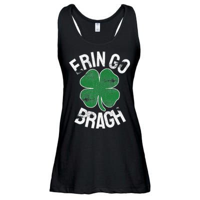 St. Patrick's Day Shamrock Erin Go Bragh Irish Saint Paddy's Ladies Essential Flowy Tank