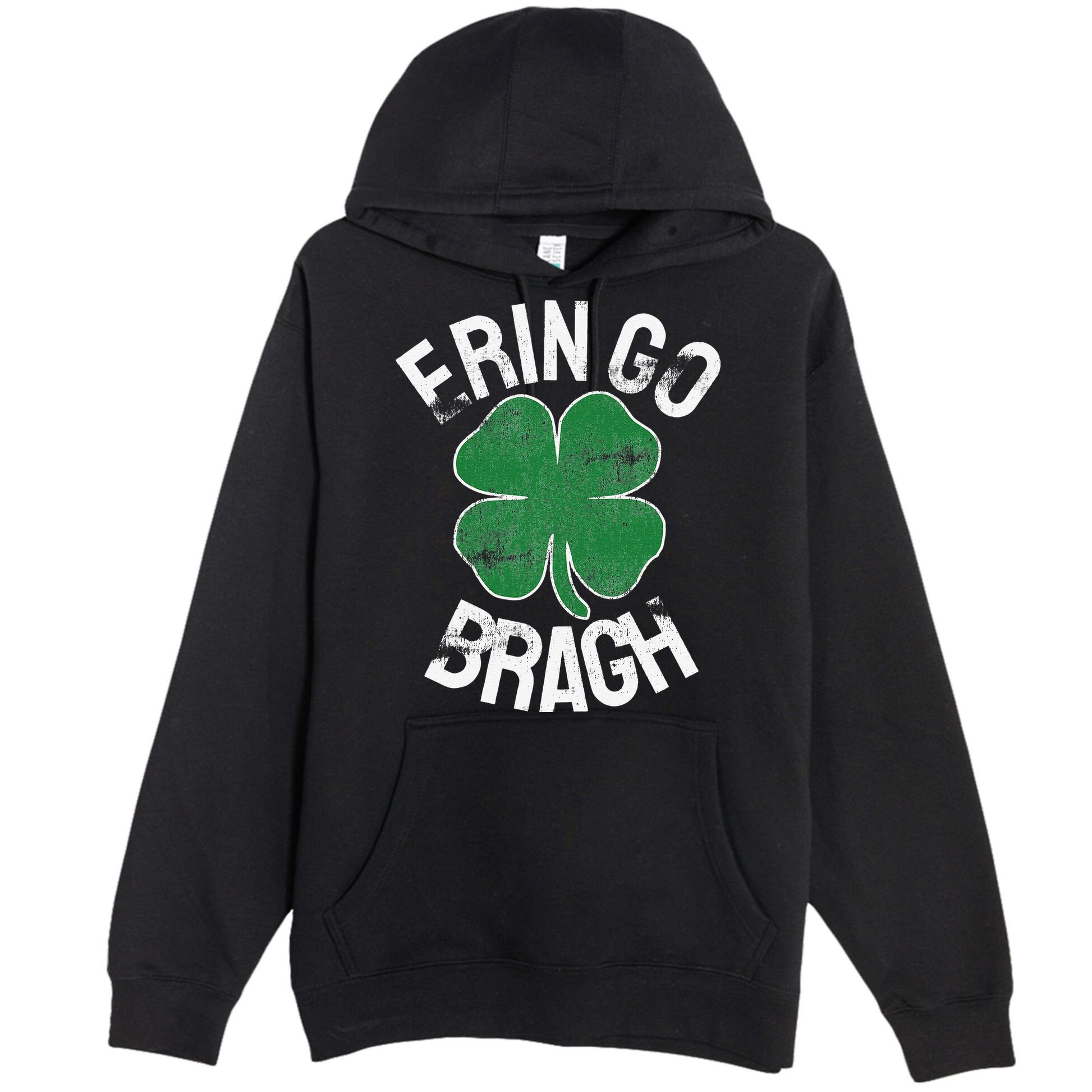 St. Patrick's Day Shamrock Erin Go Bragh Irish Saint Paddy's Premium Pullover Hoodie