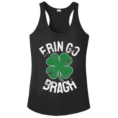 St. Patrick's Day Shamrock Erin Go Bragh Irish Saint Paddy's Ladies PosiCharge Competitor Racerback Tank