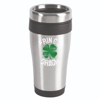 St. Patrick's Day Shamrock Erin Go Bragh Irish Saint Paddy's 16oz Travel Tumbler
