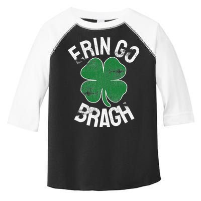 St. Patrick's Day Shamrock Erin Go Bragh Irish Saint Paddy's Toddler Fine Jersey T-Shirt