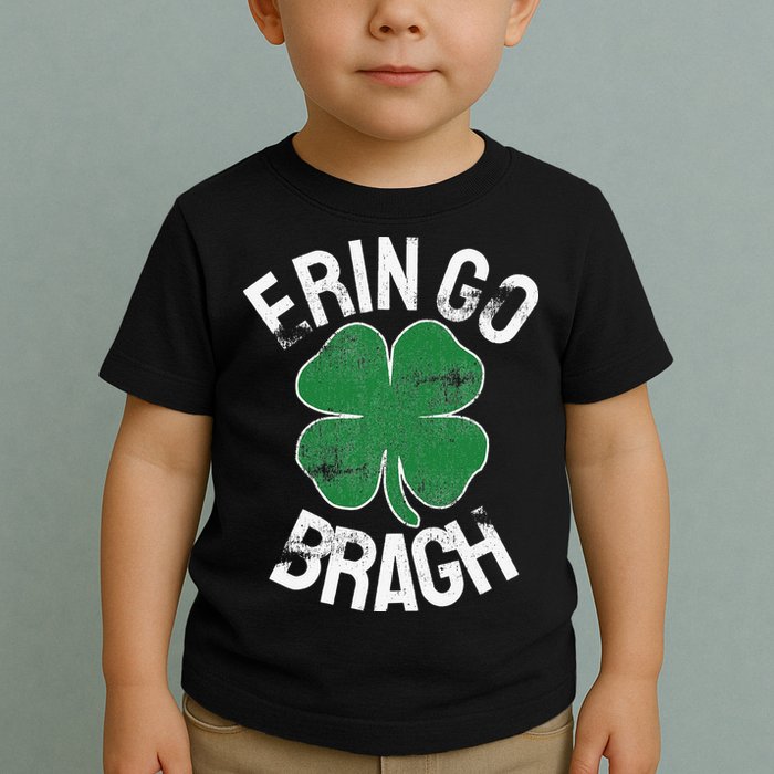 St. Patrick's Day Shamrock Erin Go Bragh Irish Saint Paddy's Toddler T-Shirt
