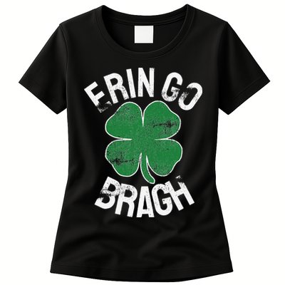 St. Patrick's Day Shamrock Erin Go Bragh Irish Saint Paddy's Womens T-Shirt