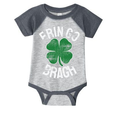 St. Patrick's Day Shamrock Erin Go Bragh Irish Saint Paddy's Infant Baby Jersey Bodysuit