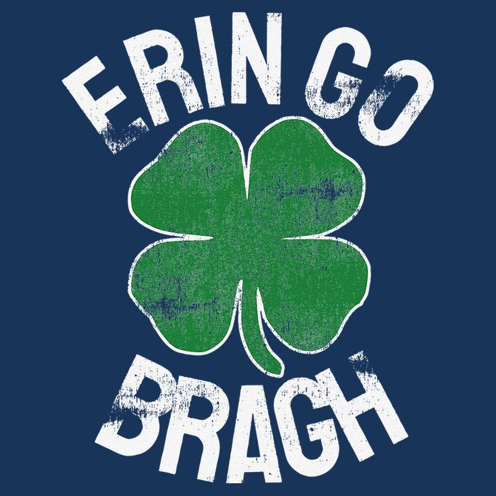 St. Patrick's Day Shamrock Erin Go Bragh Irish Saint Paddy's Infant Baby Jersey Bodysuit