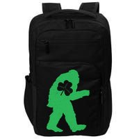 St Patricks Day Bigfoot Irish Sasquatch Saint Paddy's Impact Tech Backpack