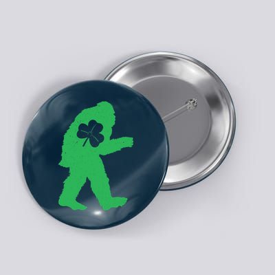 St Patricks Day Bigfoot Irish Sasquatch Saint Paddy's Button