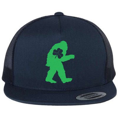 St Patricks Day Bigfoot Irish Sasquatch Saint Paddy's Flatbill Hat