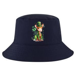 St Patrick's Day Irish Funny Giraffe Saint Patrick's Day Cool Comfort Performance Bucket Hat