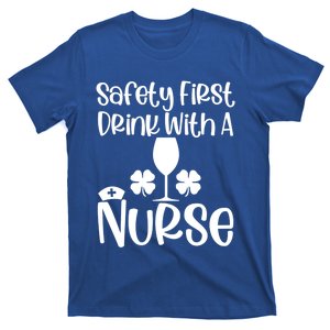 St Patricks Day Funny Sarcastic Healthcare Nurse Green Cute Gift T-Shirt