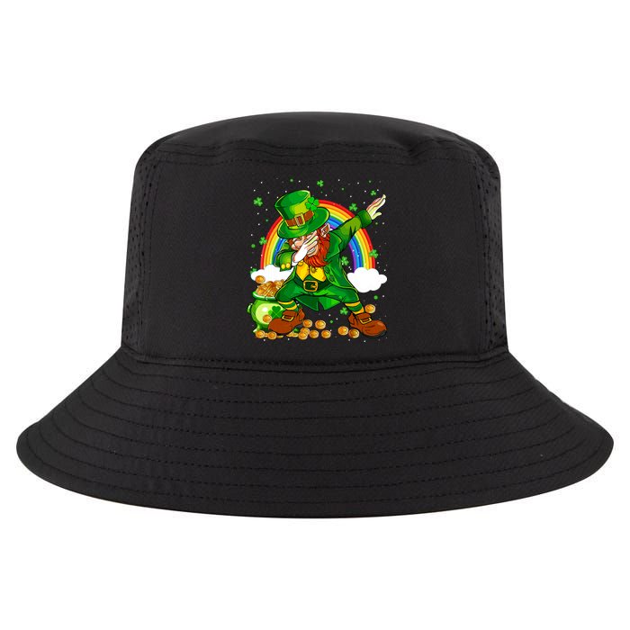 St Patricks Day Dabbing Leprechaun Boy Funny Dab Dance Cool Comfort Performance Bucket Hat