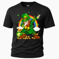 St Patricks Day Dabbing Leprechaun Boy Funny Dab Dance Performance Shirt