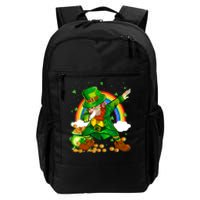 St Patricks Day Dabbing Leprechaun Boy Funny Dab Dance Daily Commute Backpack