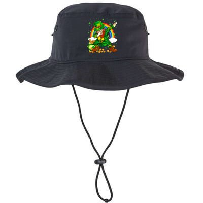 St Patricks Day Dabbing Leprechaun Boy Funny Dab Dance Bucket Hat