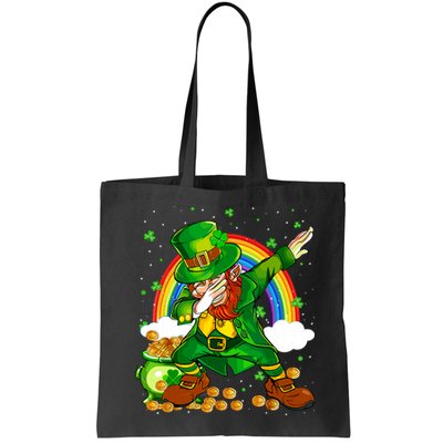 St Patricks Day Dabbing Leprechaun Boy Funny Dab Dance Bag