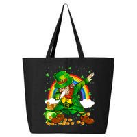 St Patricks Day Dabbing Leprechaun Boy Funny Dab Dance 25L Jumbo Tote