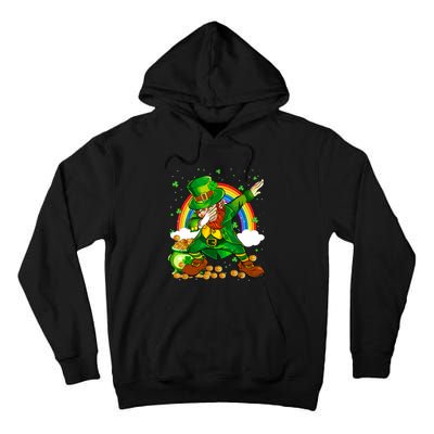 St Patricks Day Dabbing Leprechaun Boy Funny Dab Dance Tall Hoodie