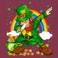 St Patricks Day Dabbing Leprechaun Boy Funny Dab Dance 16oz Travel Tumbler