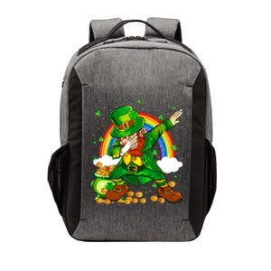 St Patricks Day Dabbing Leprechaun Boy Funny Dab Dance Vector Backpack