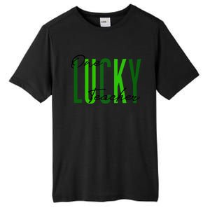 St Patrick's Day One Lucky Teacher Irish 2022 Clothes Gift Tall Fusion ChromaSoft Performance T-Shirt