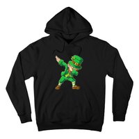 St Patricks Day Dabbing Leprechaun Boys Kids Men Dab Hoodie